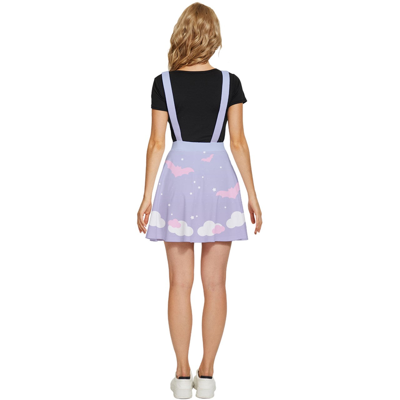 Spooky Pastel Twilight Whispers Apron Dress