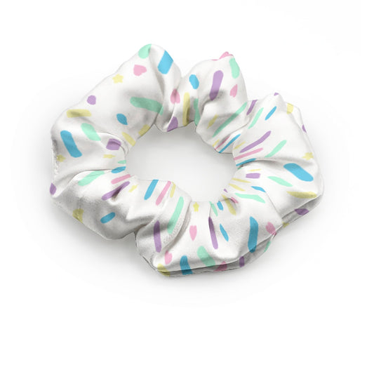 Sprinkle Party - Vanilla Scrunchie