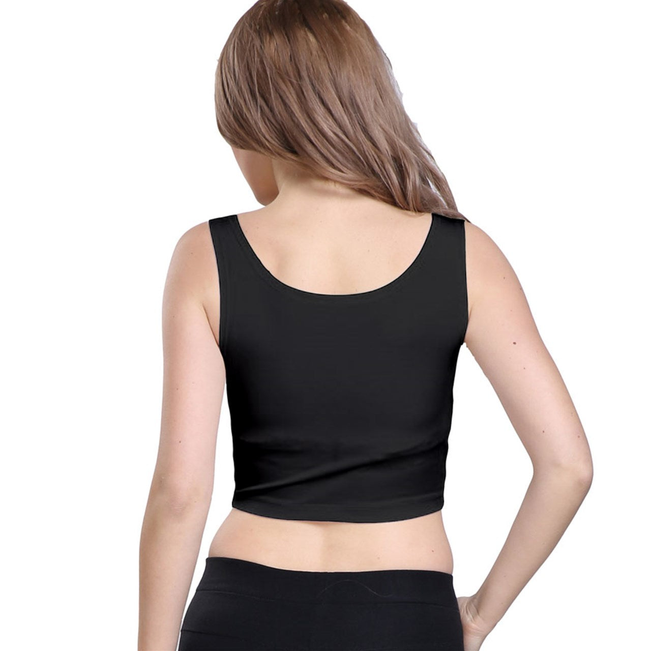 Toothache Basics Crop Top - Black