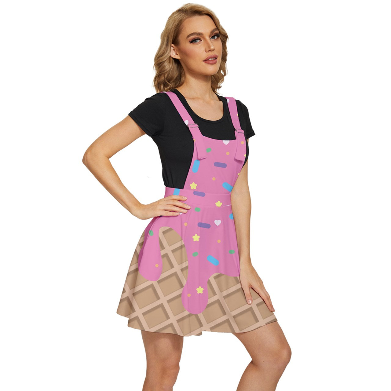 Melting Ice Cream Apron Dress