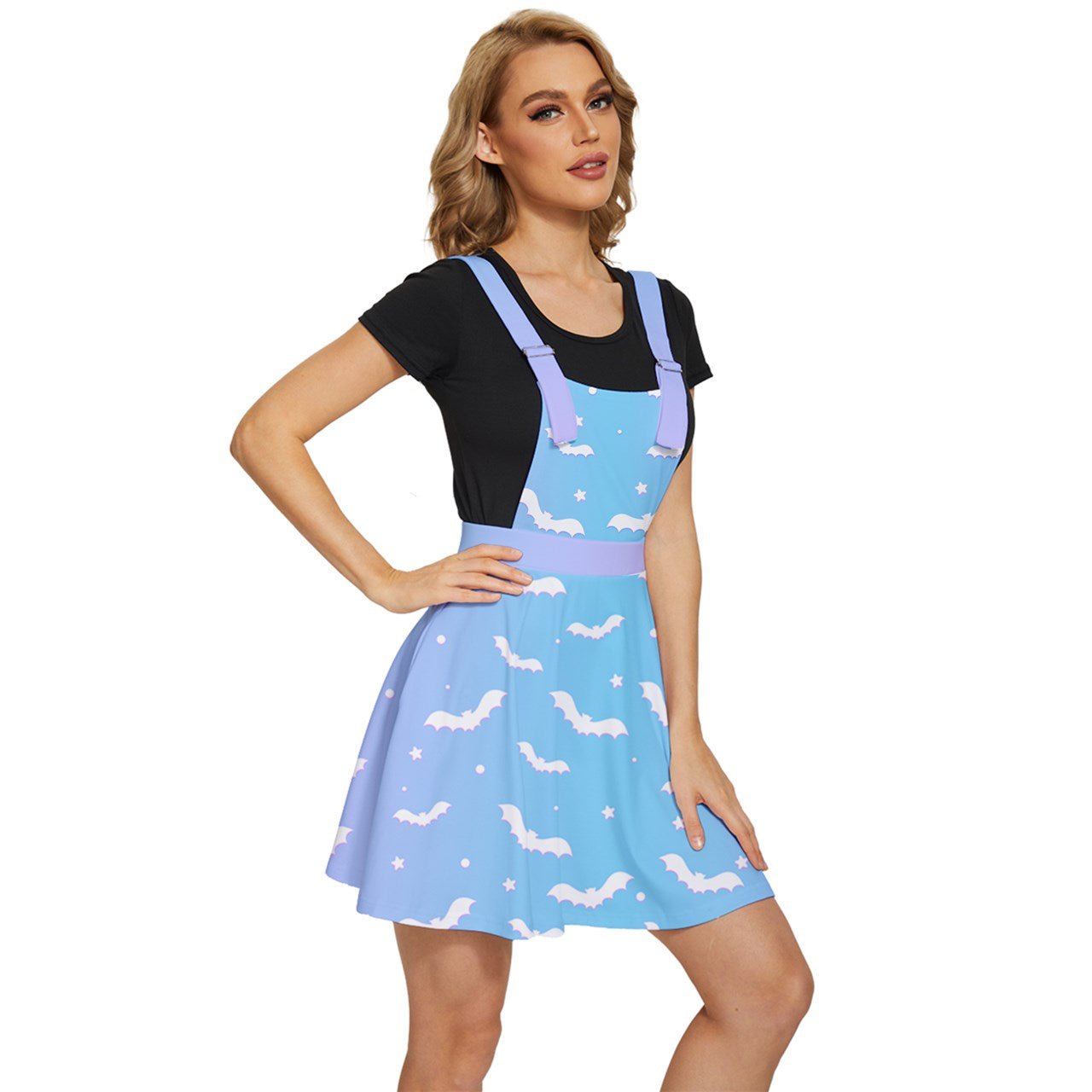 Puffy Bats Apron Dress