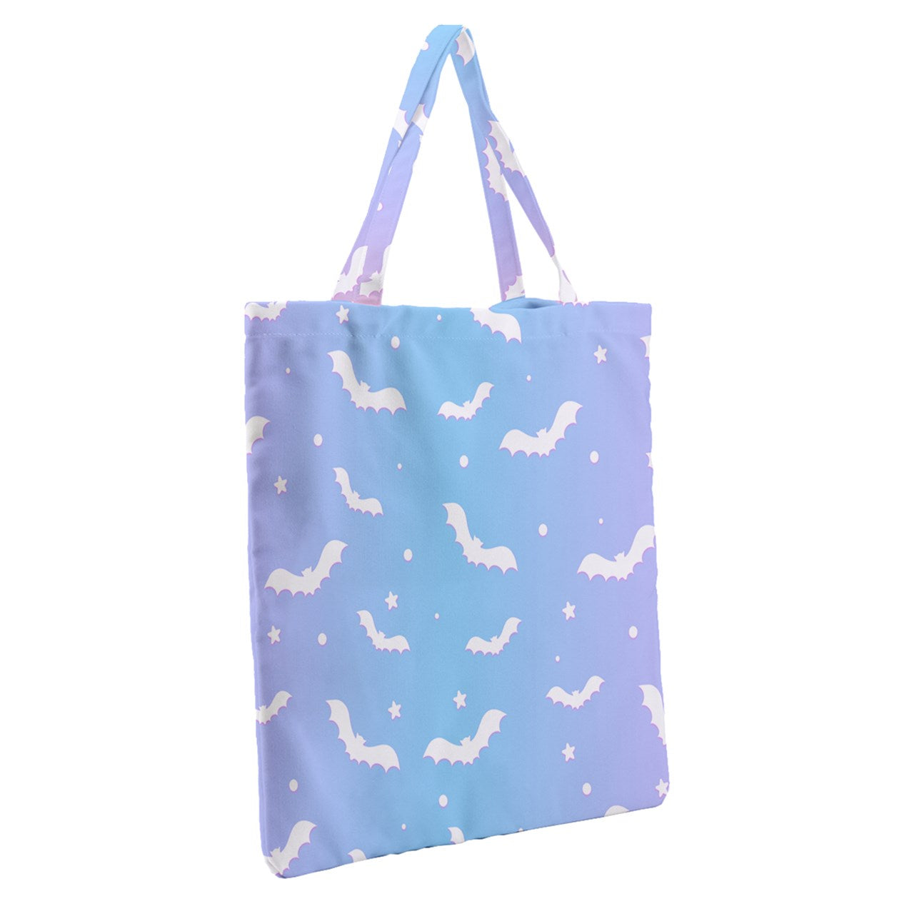 Puffy Bats Grocery Tote Bag