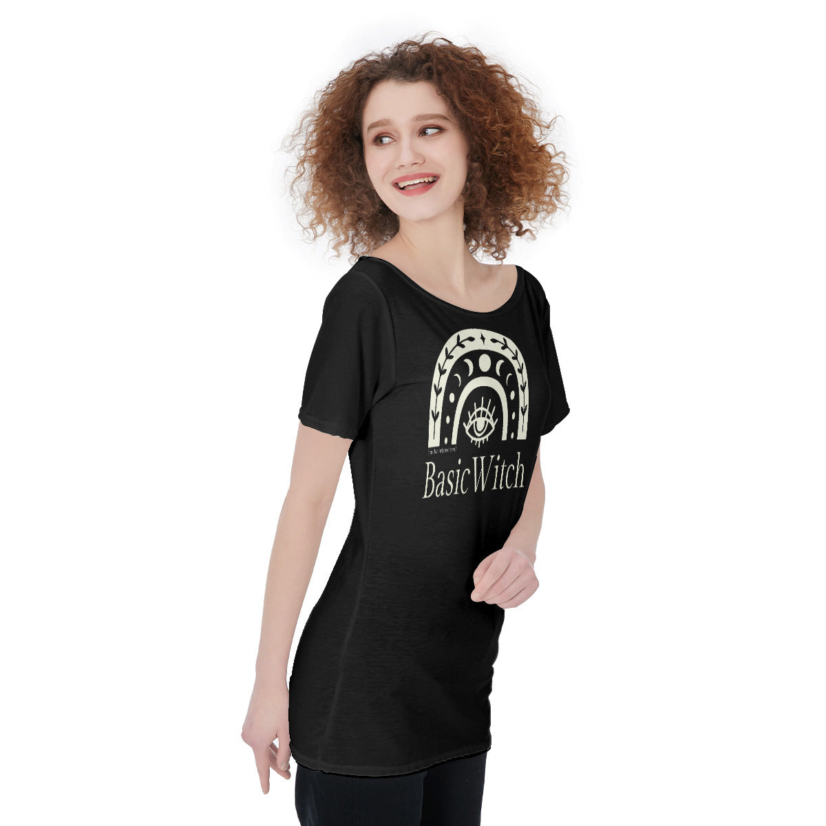 Basic Witch Off-Shoulder T-Shirt