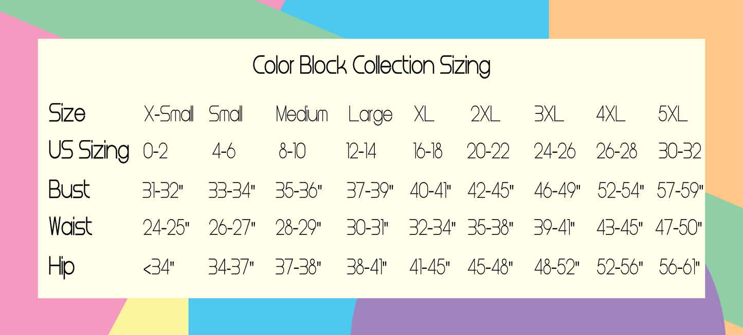 Toothache Basics Color Block Apron Dress - Purple