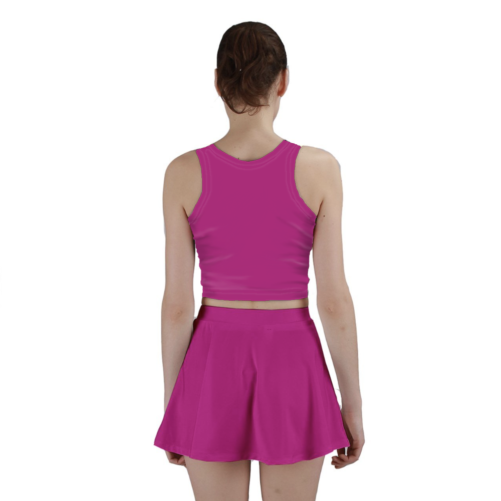 Toothache Basics Mini Skirt - Royal Fushia