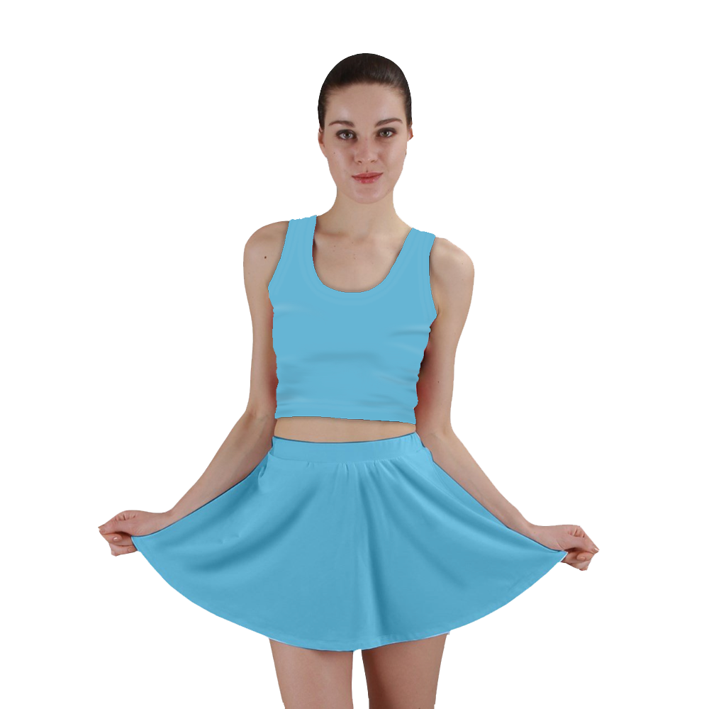 Toothache Basics Mini Skirt - Pastel Blue