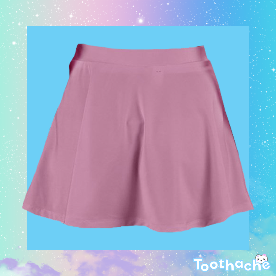 Toothache Basics Mini Skirt - Pastel Pink