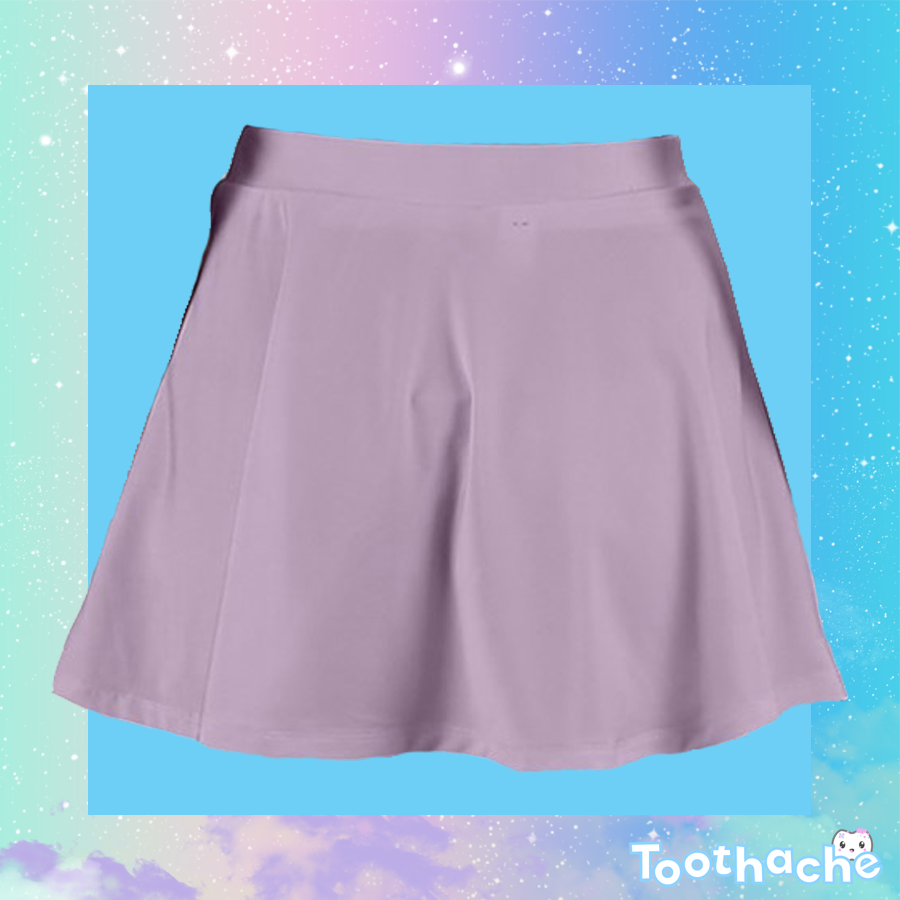 Toothache Basics Mini Skirt - Thistle