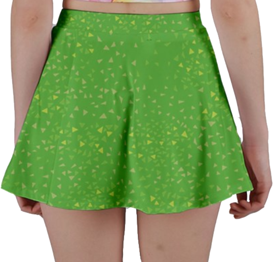 The Grass is Greener on My Island Mini Skirt