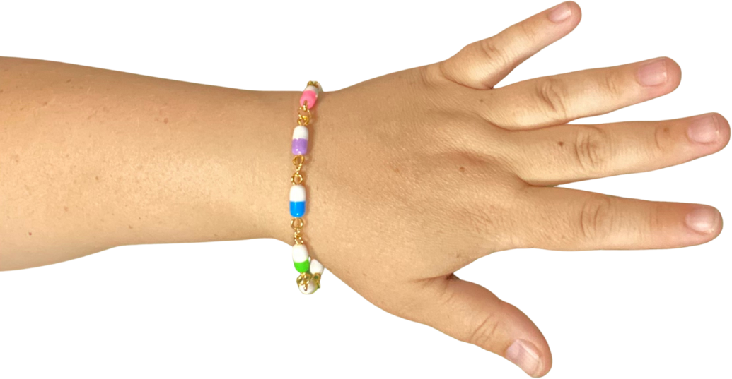 Medical Mess Pills Bracelet - Gold