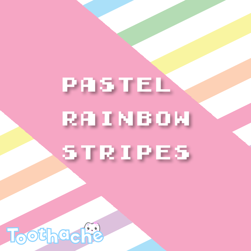 Pastel Rainbow Stripes