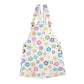 Retro Flower Overall Shorts - Unisex Kawaii Suspenders (2XS-4XL)