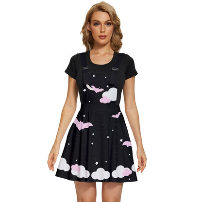 Spookty Pastel Midnight Whispers Apron Dress