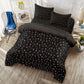 🍄 Enchanted Mycology: Duvet Cover Set- Black