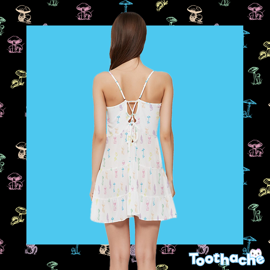 Enchanted Mycology Short Frill Dress