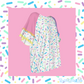 Sprinkle Party - Vanilla Round Neck Raglan Sleeve T-shirt