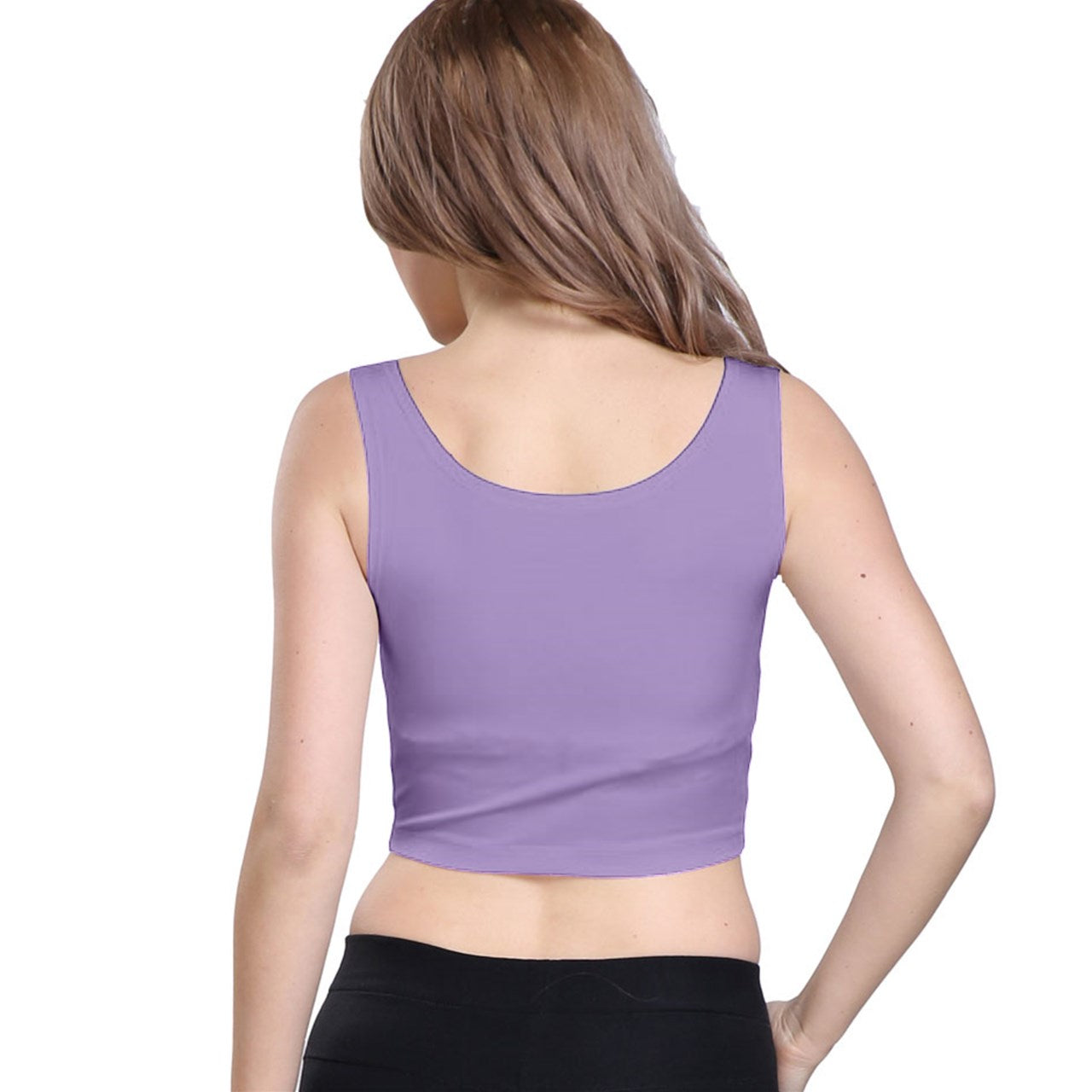 Toothache Basics Crop Top - Purple