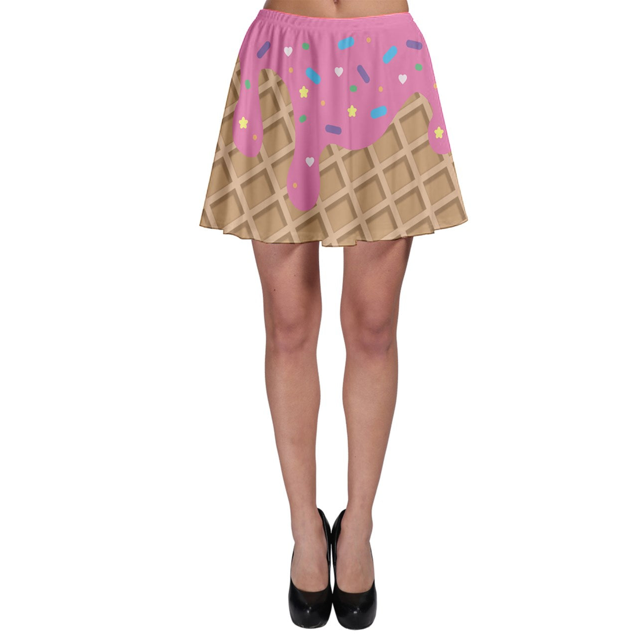 Melting Ice Cream Skater Skirt