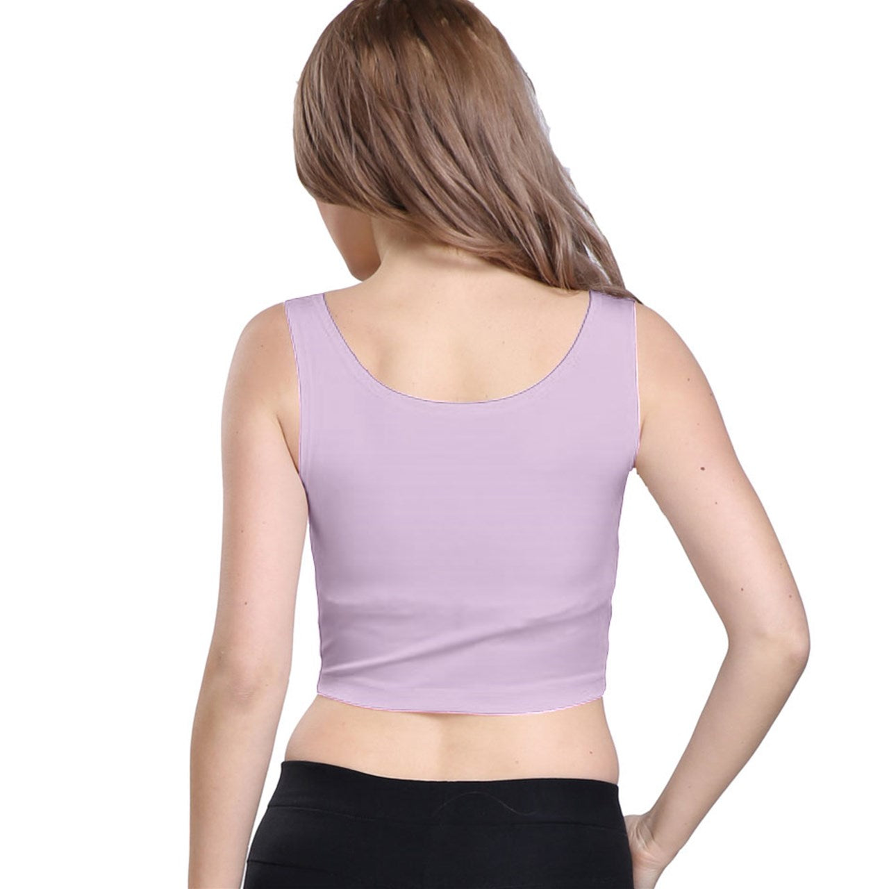 Toothache Basics Crop Top - Thistle