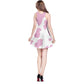 Cow Print Dress in Pink