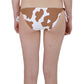 Cow Print Classic Bikini Bottom - Brown