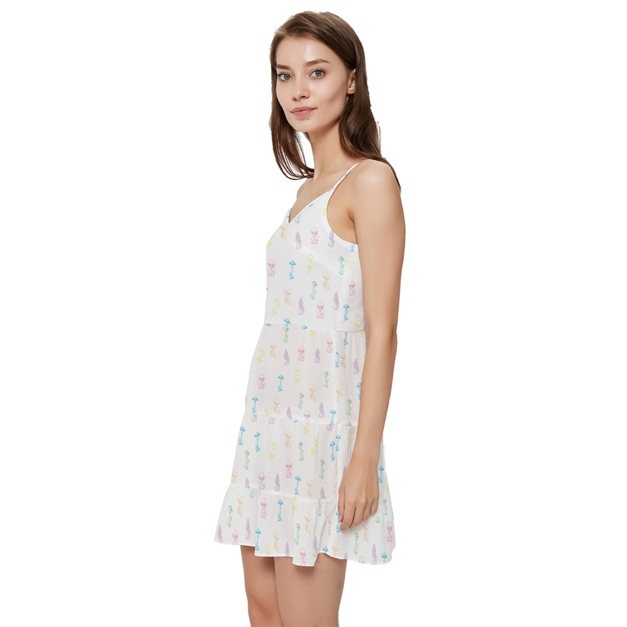 Enchanted Mycology Short Frill Dress