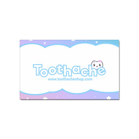 Toothache Logo Sticker