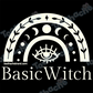 Basic Witch Side Button Crop Top - Black