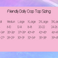 Friendly Dolly Crop Top Tee - Purple