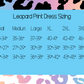 Leopard Print Short Sleeve Bodycon Dress - Rainbow Spots on Black
