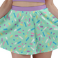Sprinkle Party Mini Skirt - Mint
