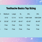 Toothache Basics Crop Top - Pastel Yellow