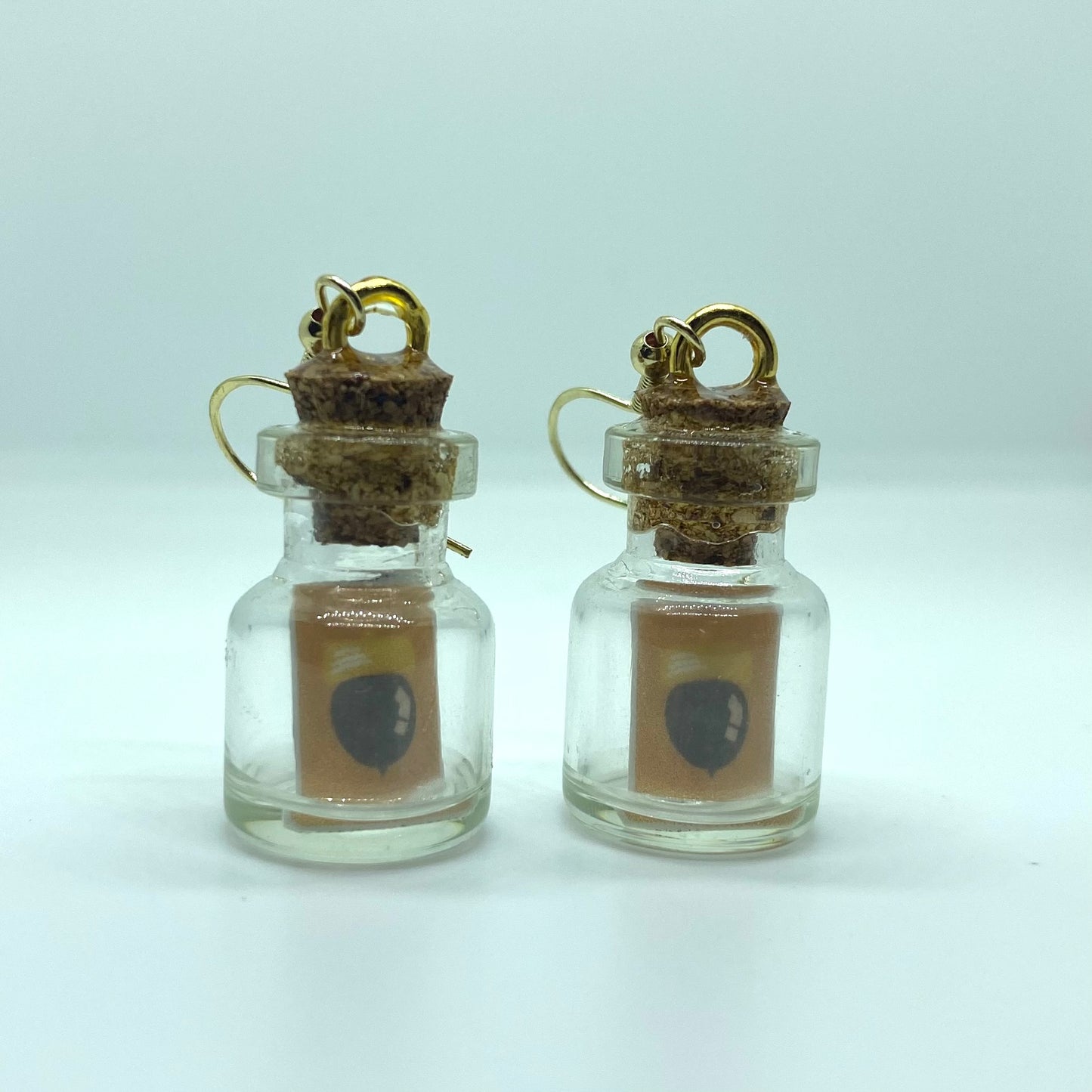 DIY Message Bottle Earrings