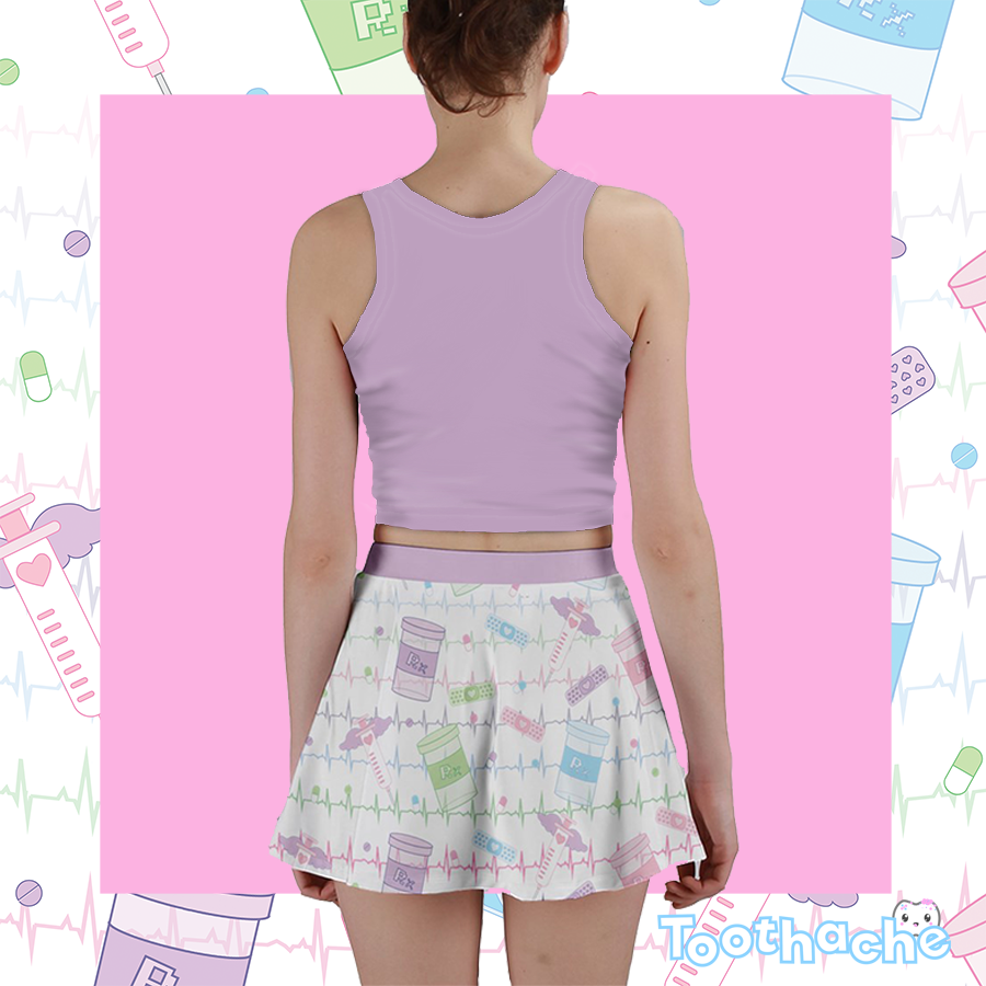 Medical Mess Mini Skirt