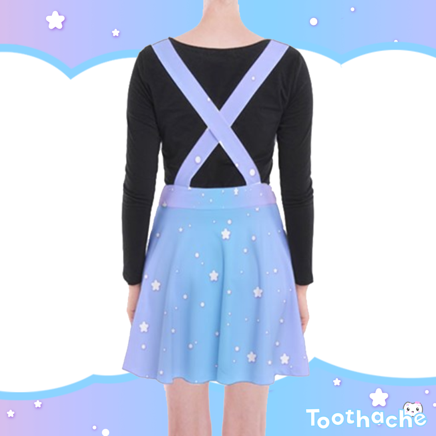 Puffy Stars Strappy Skirt