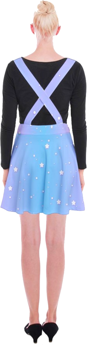 Puffy Stars Strappy Skirt