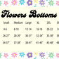 Retro Flowers Overall Shorts- White with Multi Color Accents